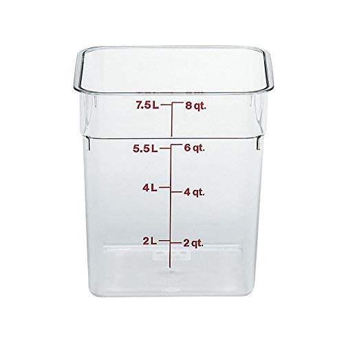 Camwear Polycarbonate Square Food Storage container