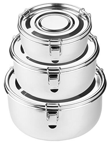 Stainless Steel Food Storage Container Set