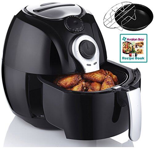 Avalon Bay AB-Airfryer100b Air Fryer in Black