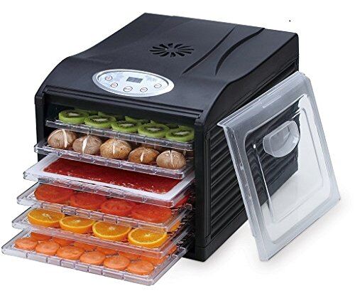 Samson "Silent" Dehydrator 6 Trays with Digital Controls