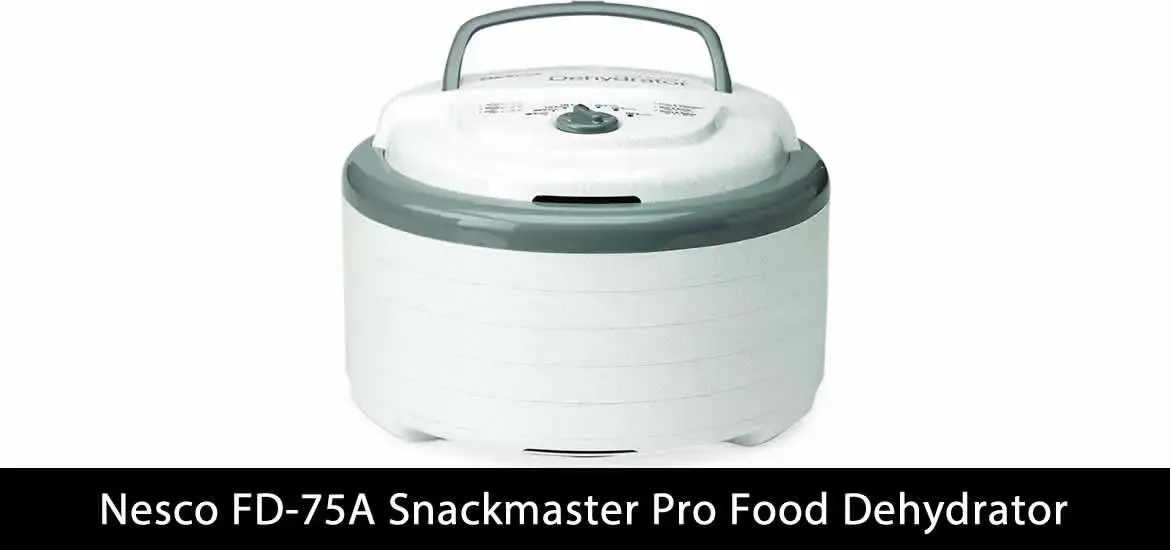 Nesco FD-75A Snackmaster Pro Food Dehydrator Review image