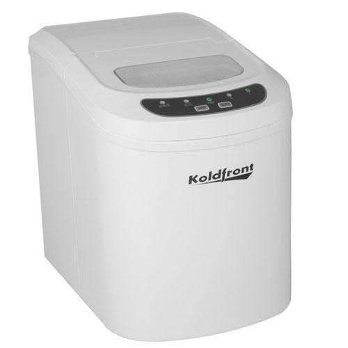Koldfront Ultra Compact Portable Ice machine, White