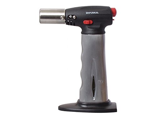 Bonjour Brushed Aluminum Chef's Cooking Torch