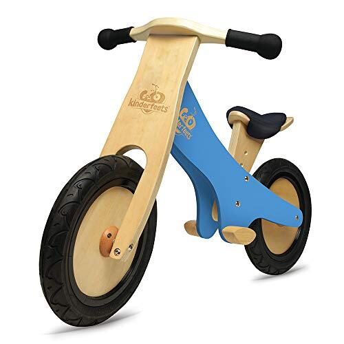 Kinderfeets Green Chalkboard Wooden Balance Bike