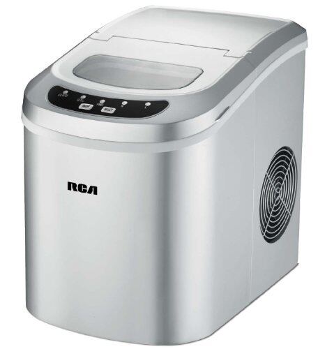 RCA RIC102-Silver Compact Ice Maker