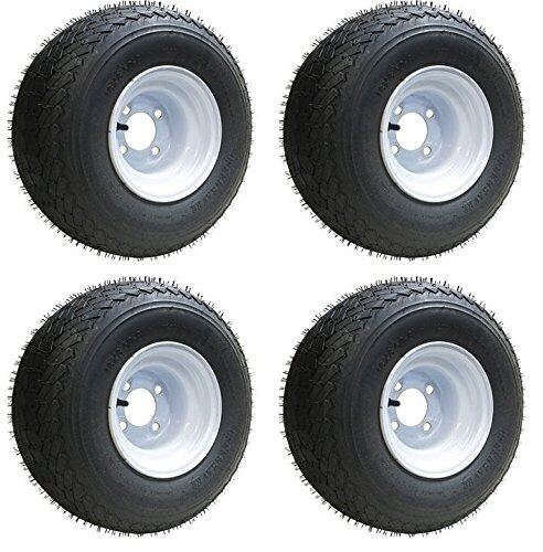 GTX OEM Golf Cart Wheels and Golf Cart Tires Combo