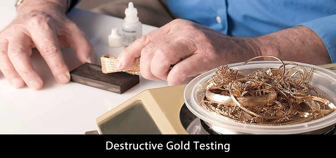 Destructive Gold Testing