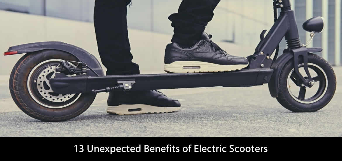 13 Unexpected Benefits of Electric Scooters