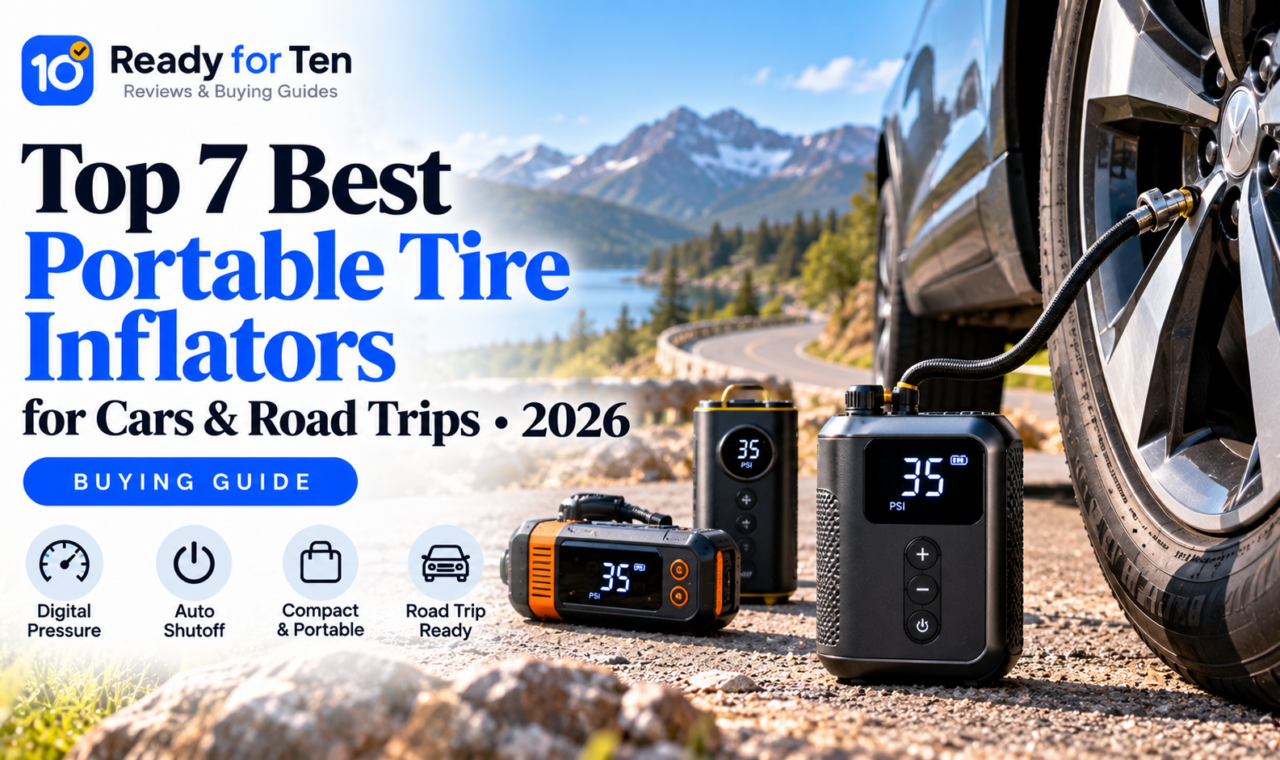 Top 7 Best Portable Tire Inflators for Cars and Road Trips of 2026 image